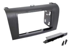 2-DIN Radioblende, Schwarz Mazda 002.370-0