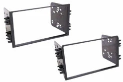 2-DIN Radioblende Schwarz Kia 002.419-0