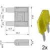 Flachstecksicherung Maxi, 20A Gelb 154.200-0 -Audiogeräte Geschäft 154.200 0 Flachstecksicherung Maxi 20Ae gelb 154.200 0 1