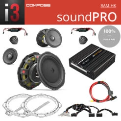 BMW Komplettsystem SoundPRO RAM-HK
