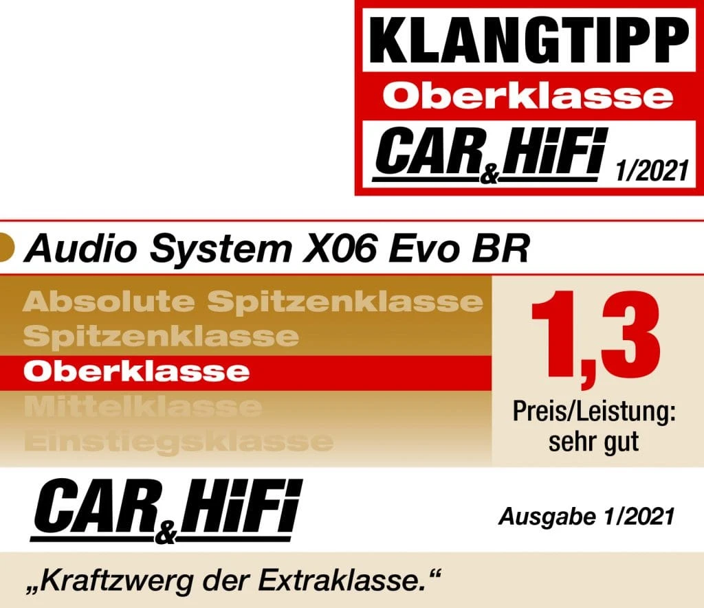 Audio System X 06 EVO BR 3 Audio System X 06 EVO BR