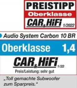 Audio System CARBON 12 BR -Audiogeräte Geschäft CHS14144 Aeudio System CAeRBON 12 BR 4