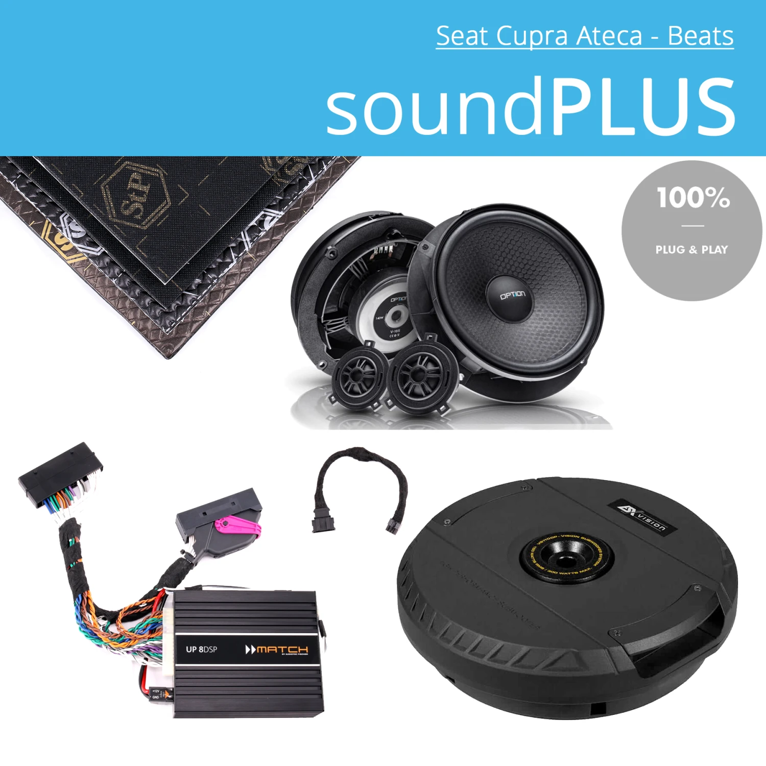 Seat Cupra Ateca SoundPLUS Beats 5 Seat Cupra Ateca SoundPLUS Beats – Bild 3