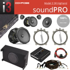 Tesla Model 3 SR Highland SoundPRO -Audiogeräte Geschäft CHS15094 Tesla Model 3 SR Highland soundPRO 1